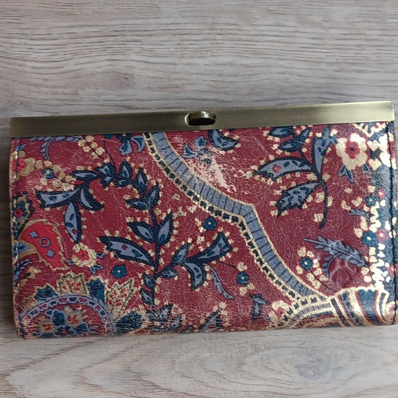 Additional Photos Day Sale Patricia Nash Leather Bohemian Large Wallet/ Clutch - Picture 9 of 12